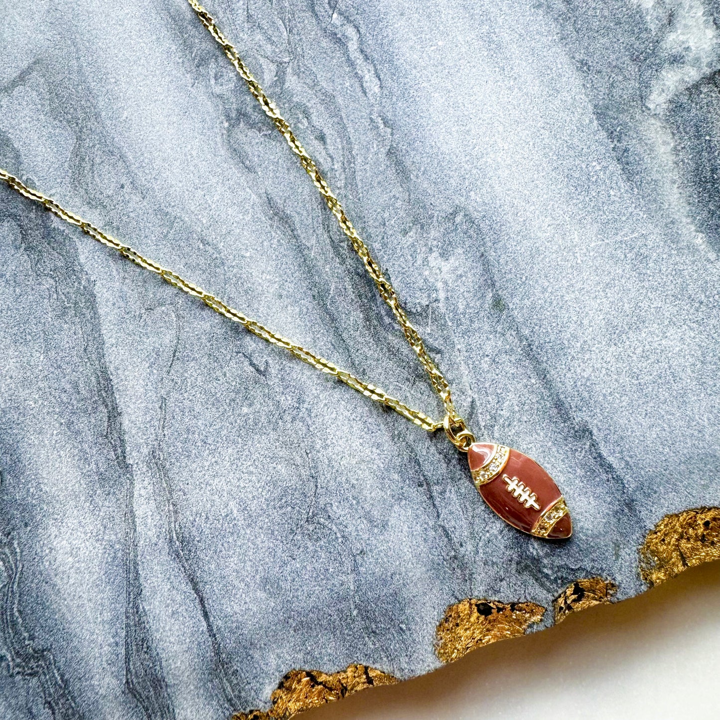 O’Lolly Football Necklace