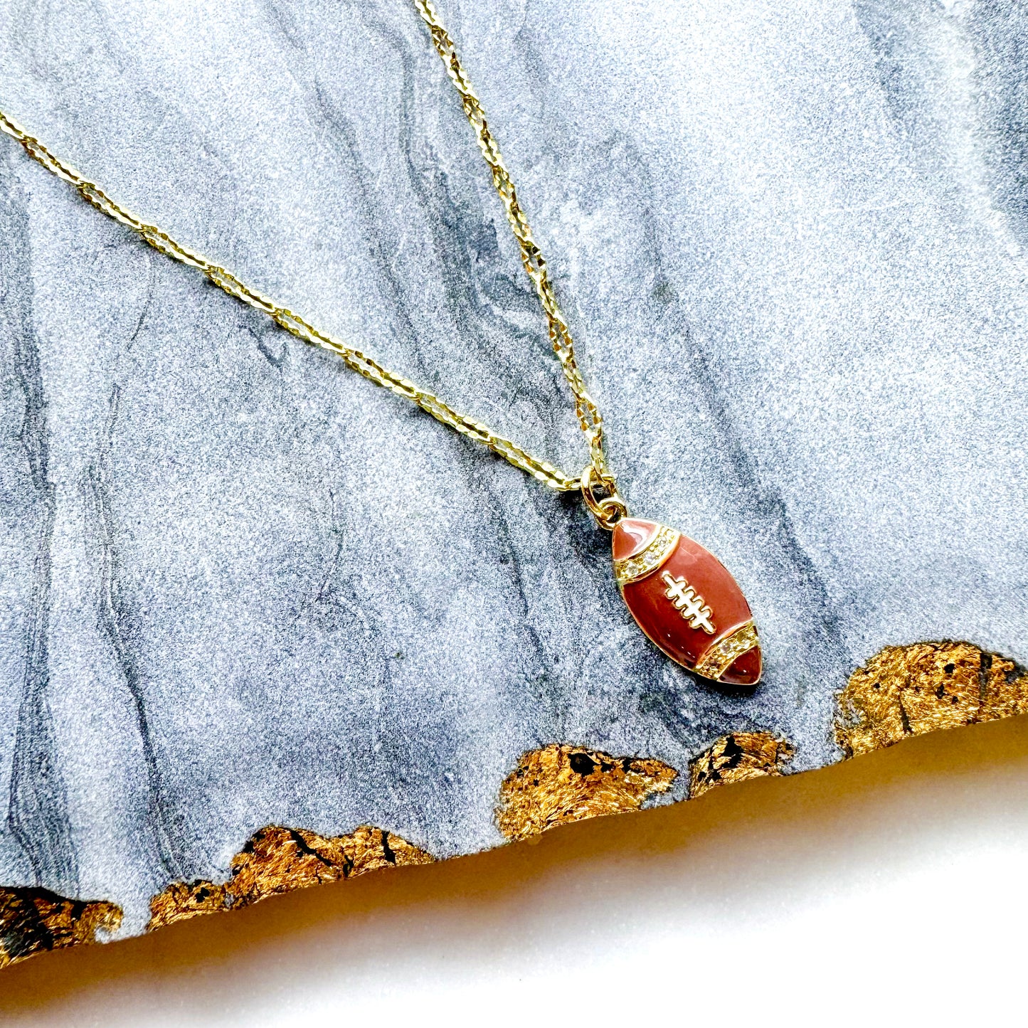 O’Lolly Football Necklace