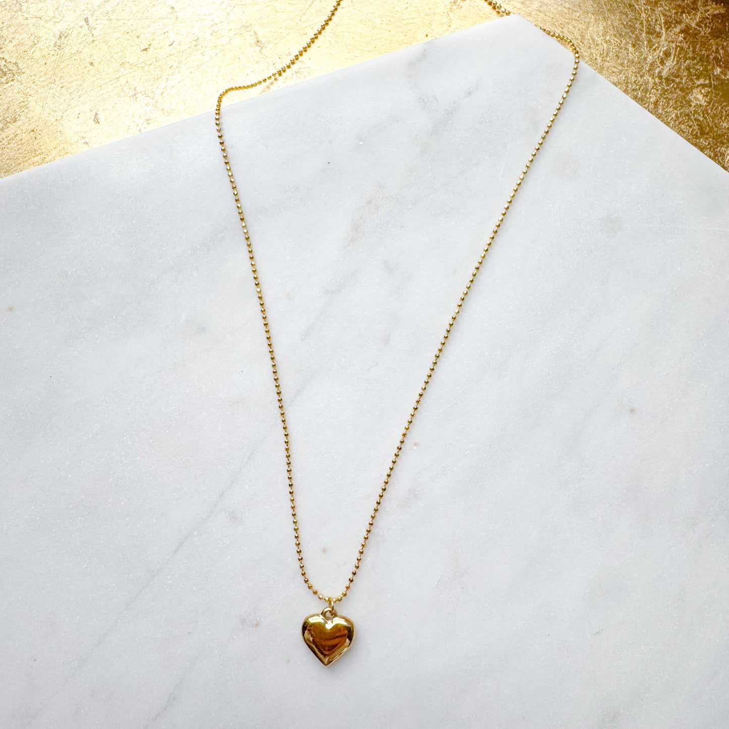Gold Heart Necklace