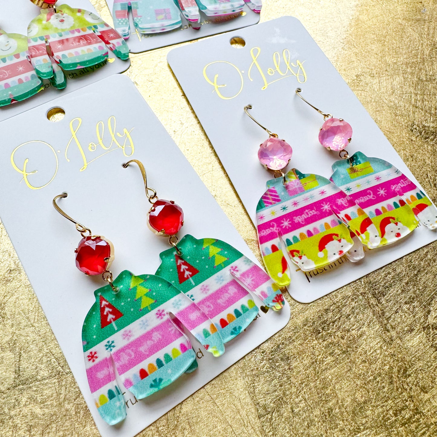 Christmas Sweater Earrings (SALE)