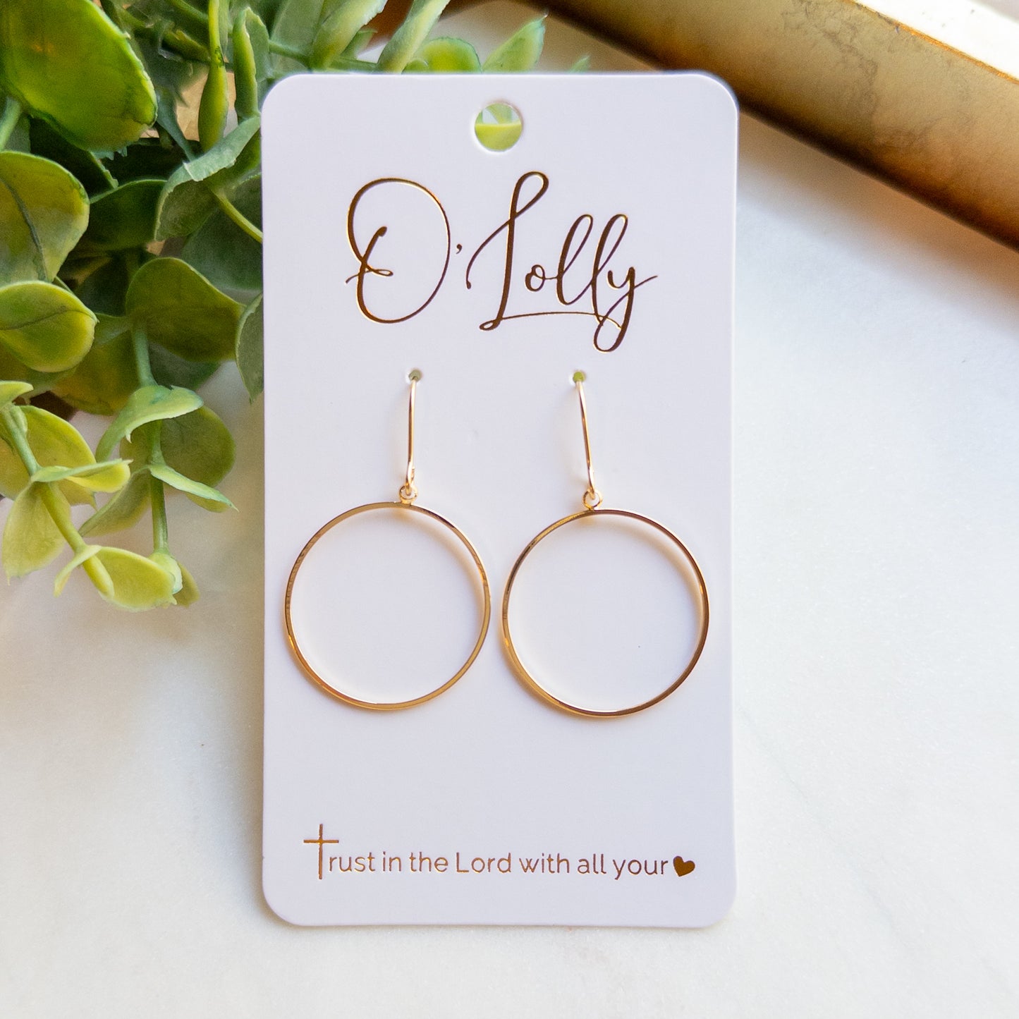 Everyday Gold Earrings Style 28