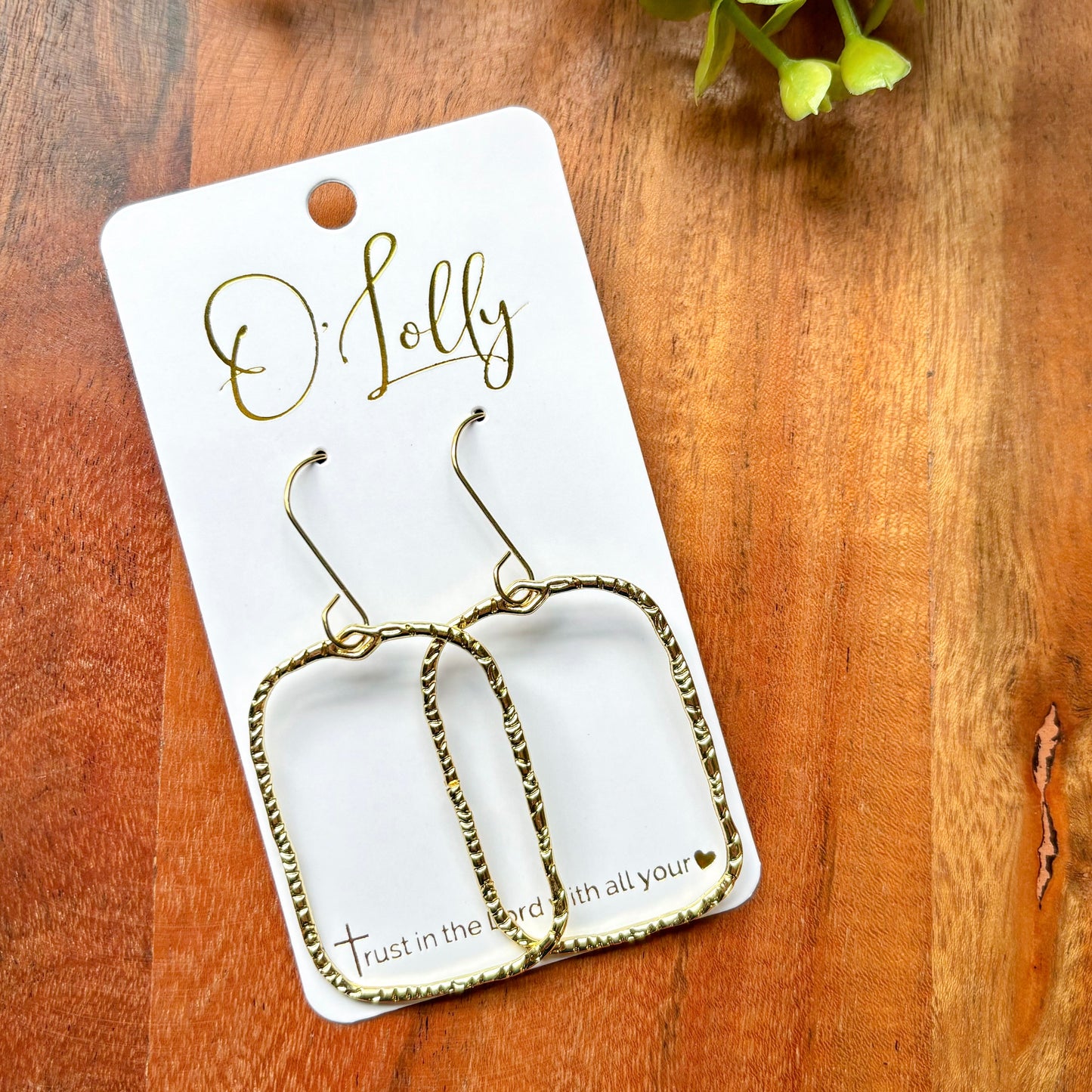 Gold Earrings Style 21