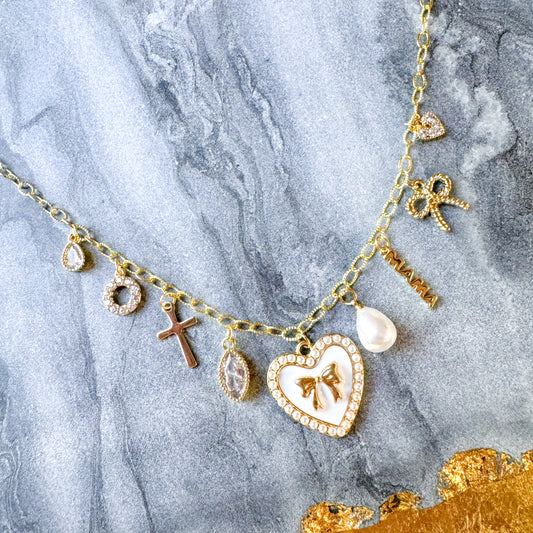 O’Lolly CZ Charm Necklace S4