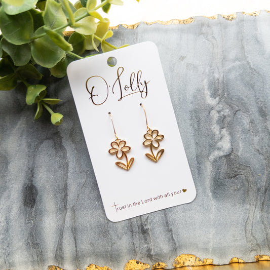 Gold Small Flower (SALE)