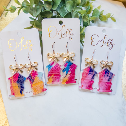 Neshoba Nights Cabin Earrings
