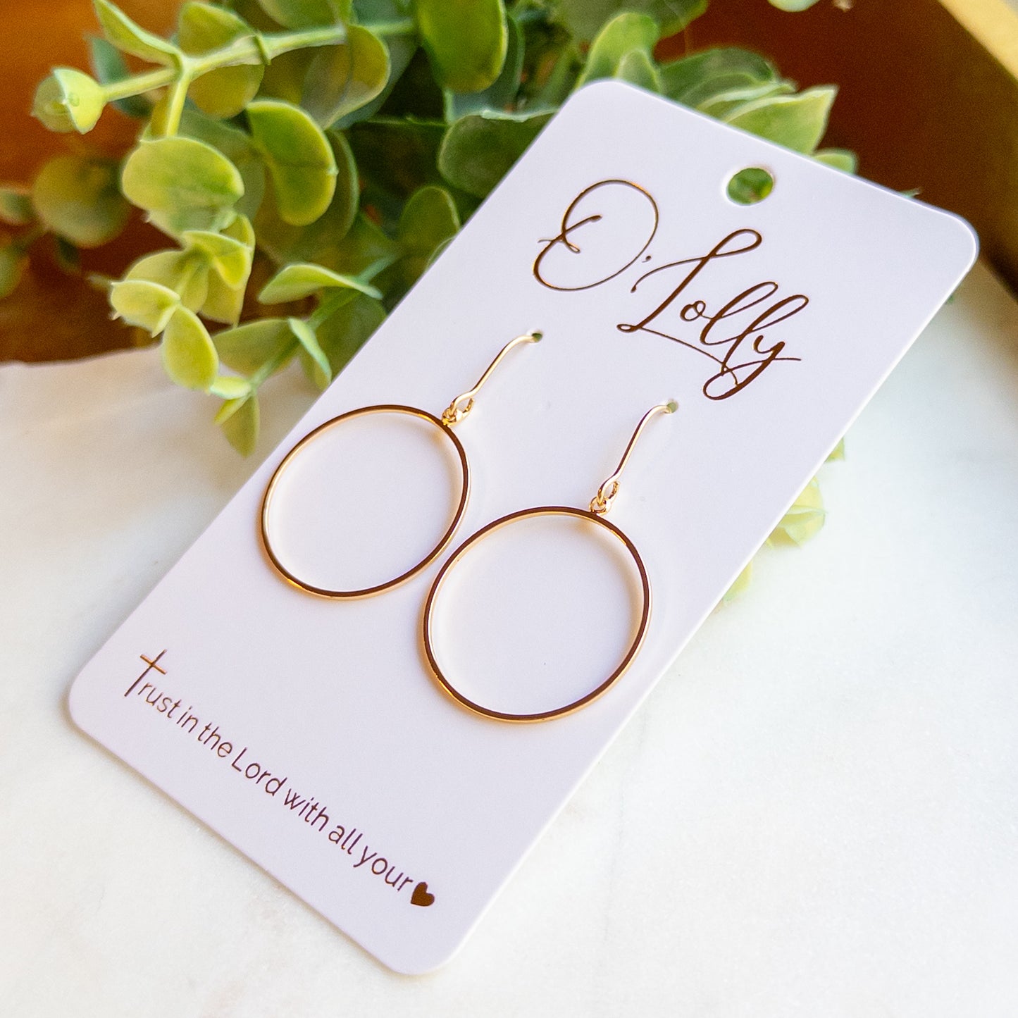 Everyday Gold Earrings Style 28