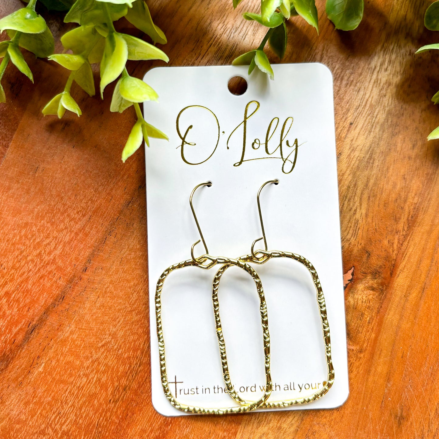 Gold Earrings Style 21