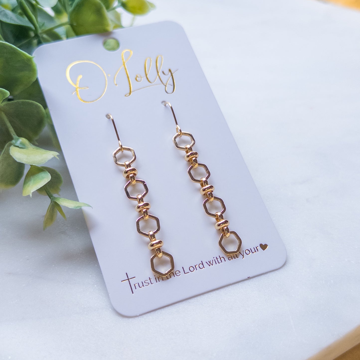 18k Gold Plated Shaped Chain Style 8