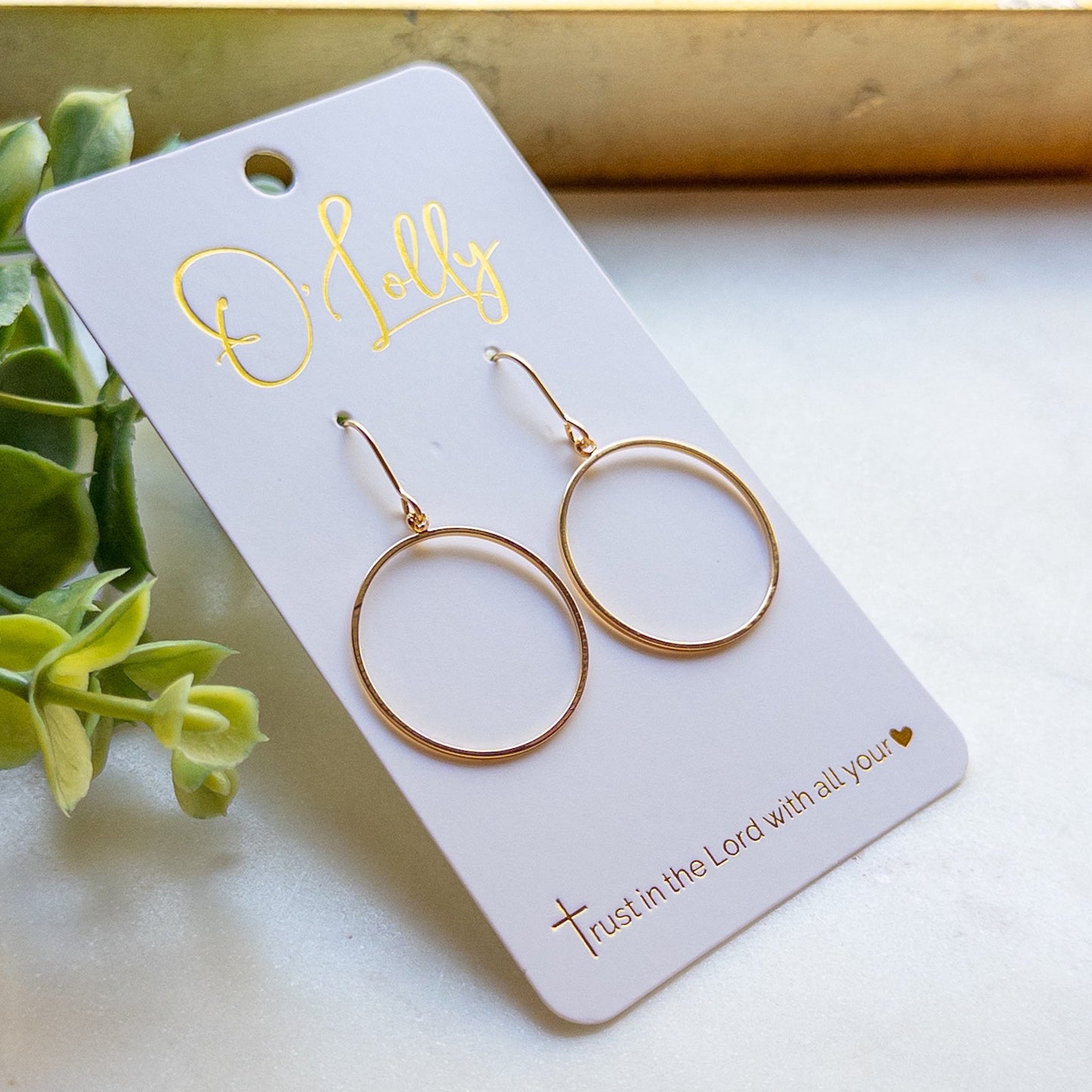 Everyday Gold Earrings Style 28
