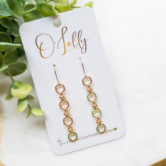 18k Gold Plated Shaped Chain Style 8