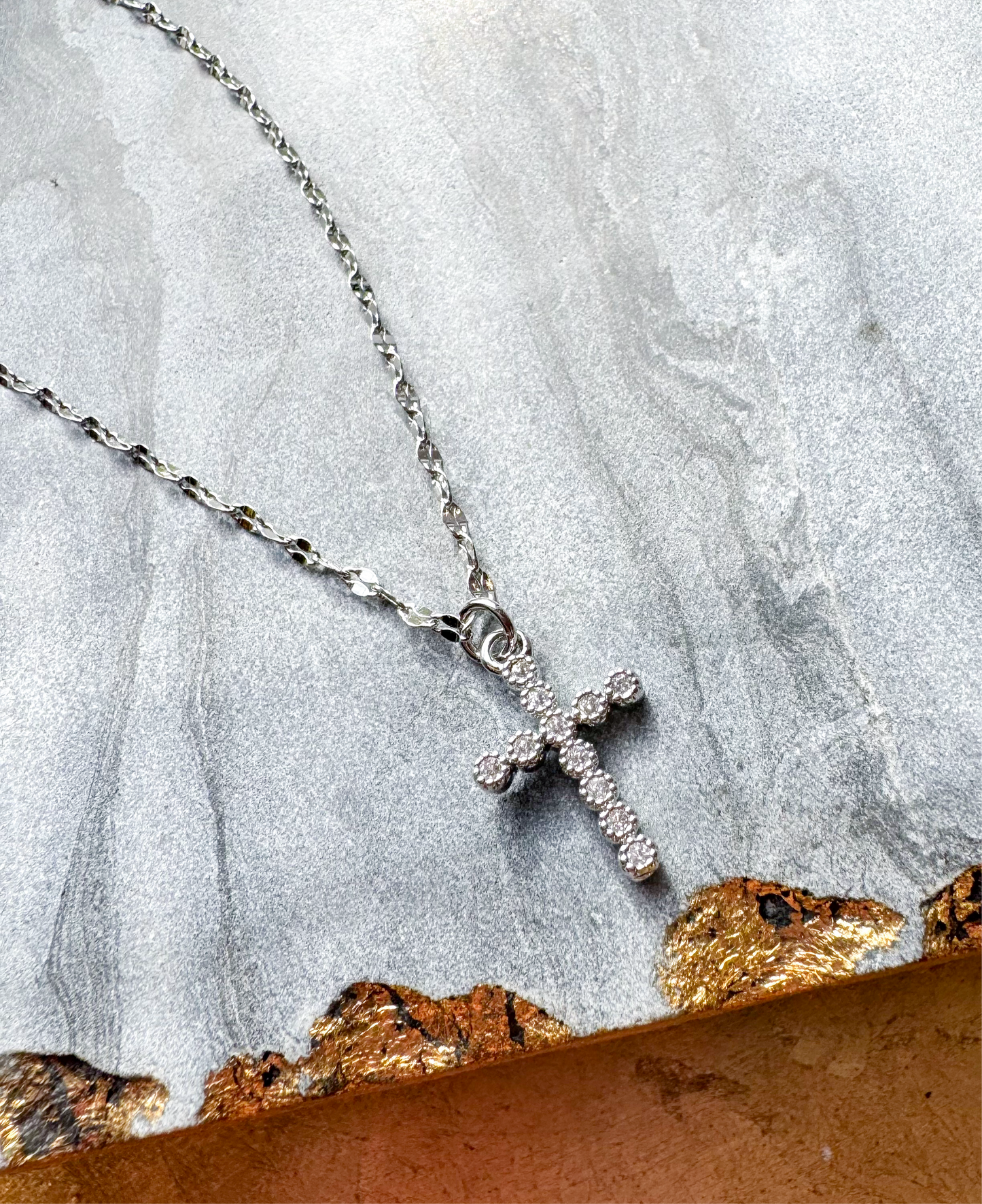 O’Lolly Stainless Steel Cross Necklace
