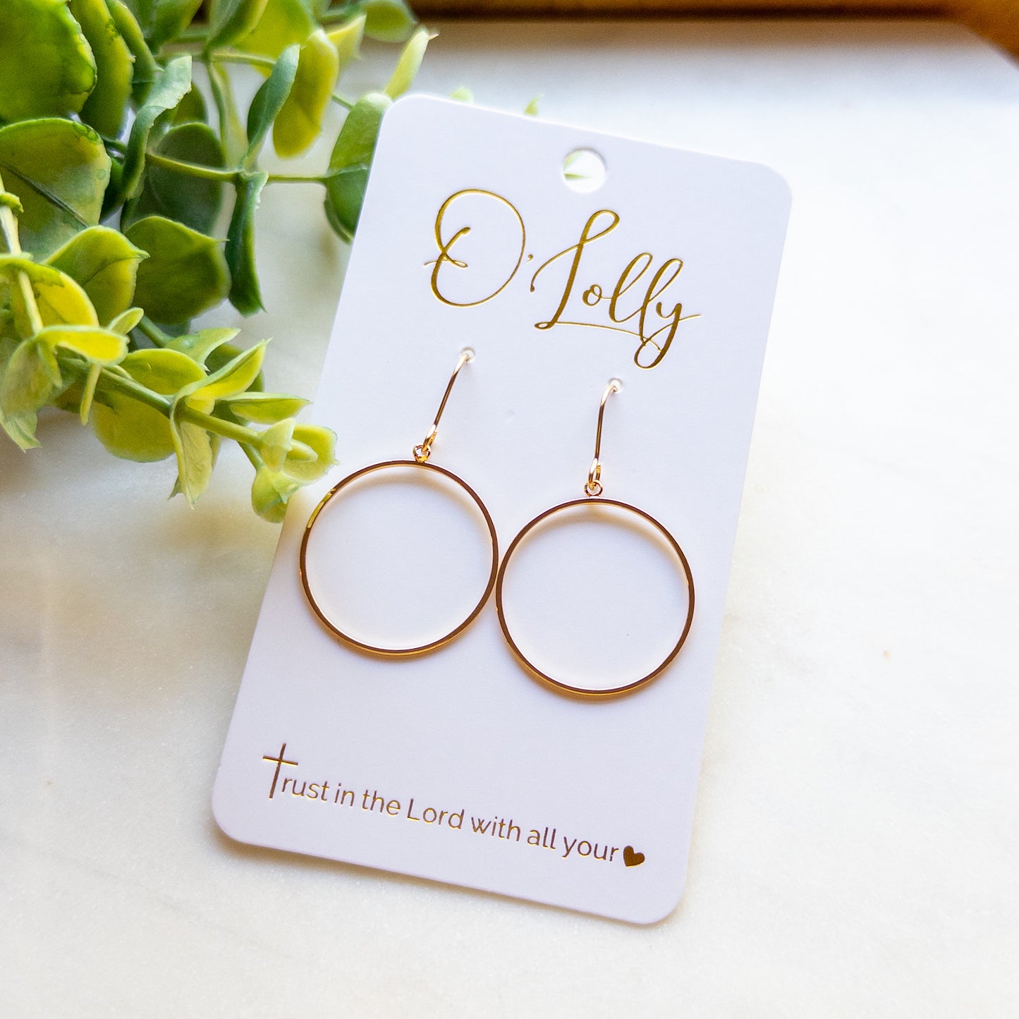 Everyday Gold Earrings Style 28