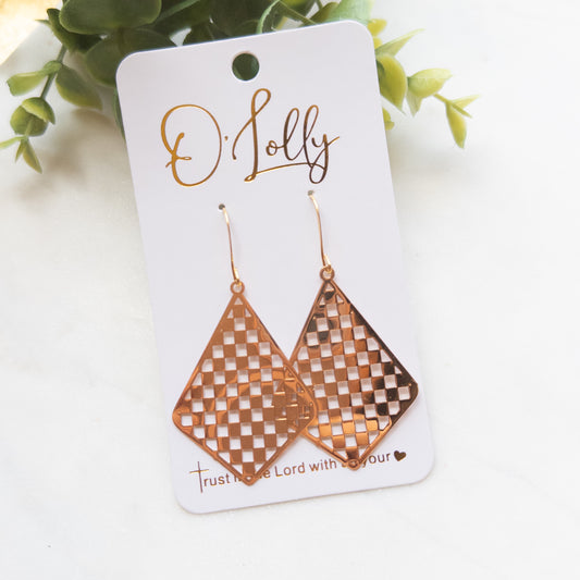 Gold Earrings Style 23