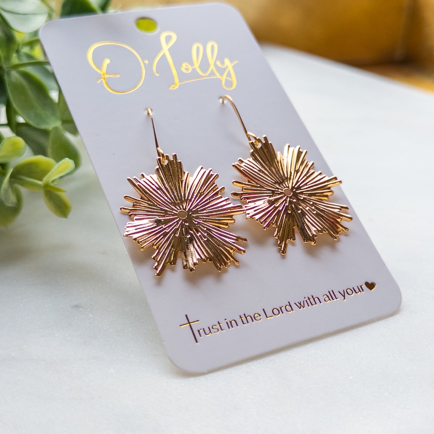 Everyday Gold Earrings Style 13
