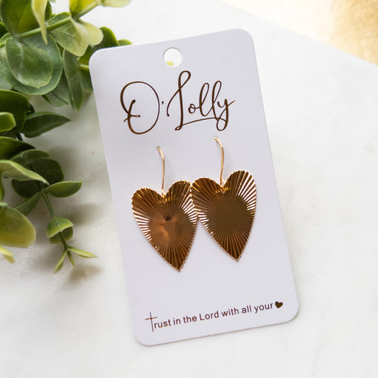 Gold Earrings Style 25