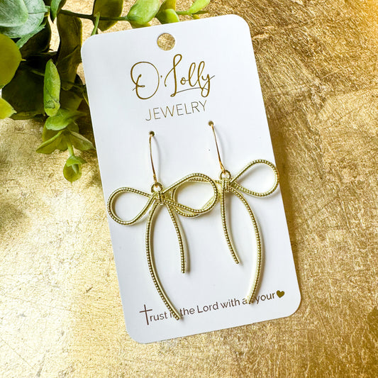 Gold Earrings Style 19