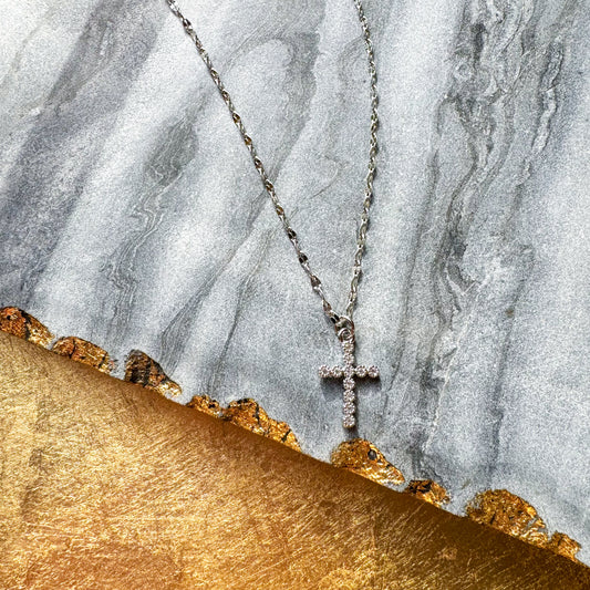 O’Lolly Stainless Steel Cross Necklace