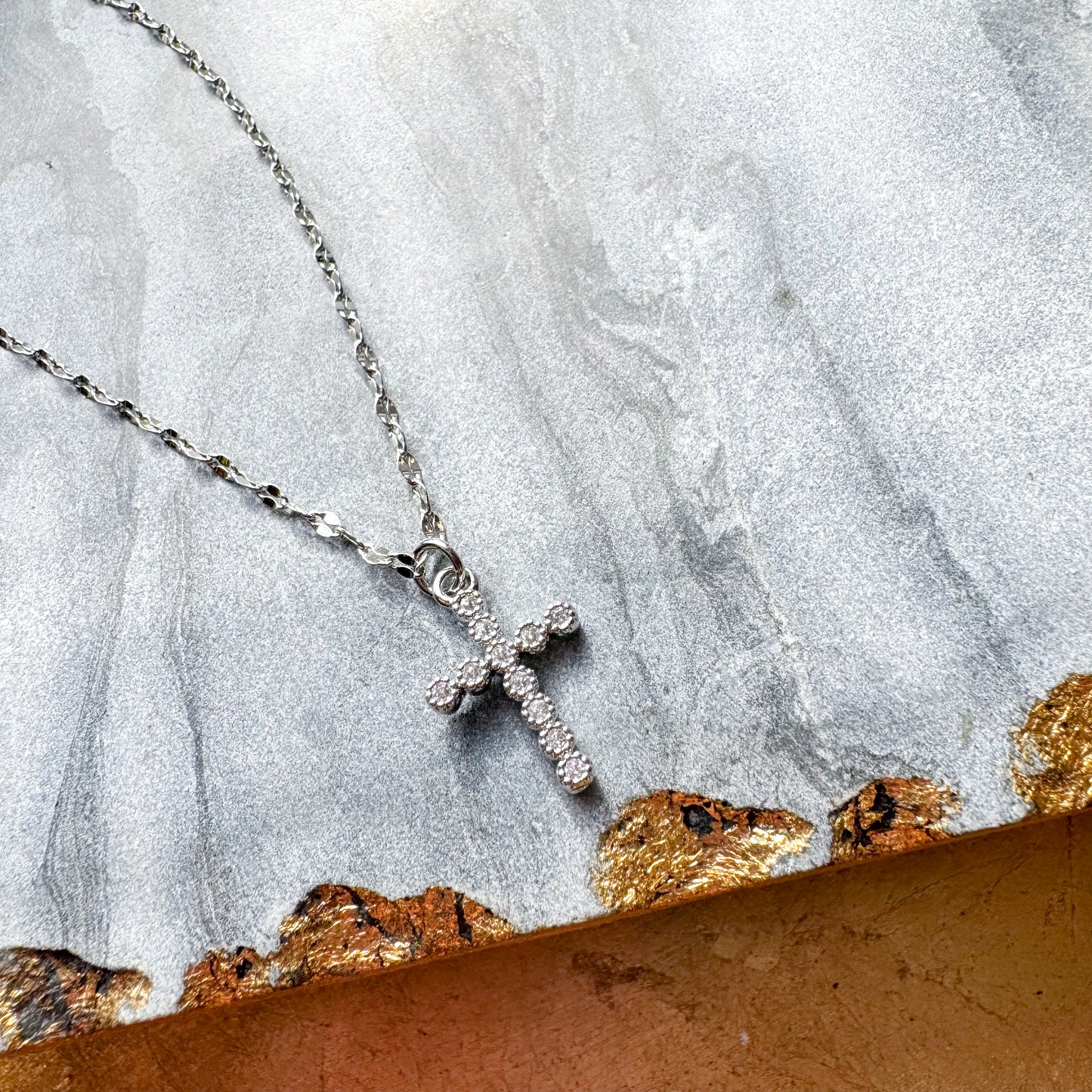O’Lolly Stainless Steel Cross Necklace