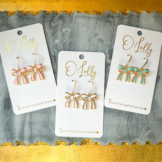 O’Lolly Mini Bow Earrings