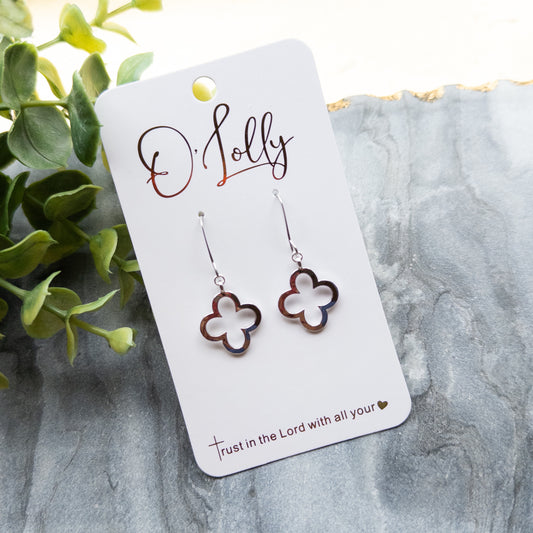 Silver Open Quatrefoil (SALE)