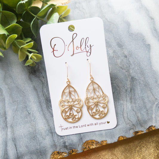 Gold Earrings Style 28 (Limited Available)