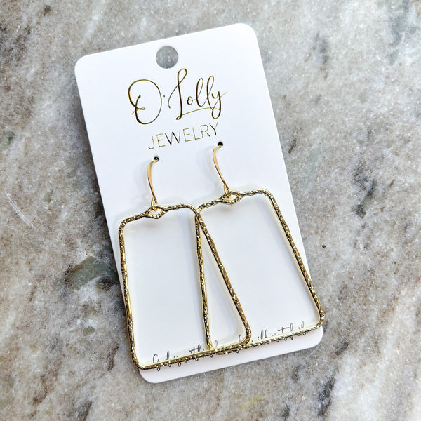O'Lolly Everyday Gold Earrings Style 2
