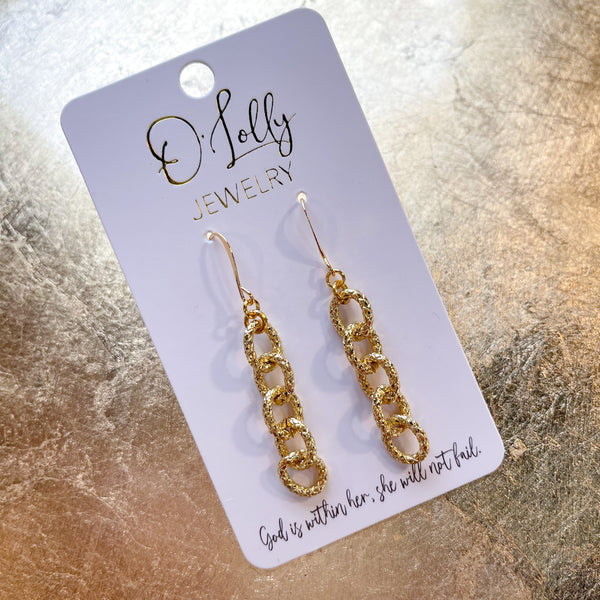 Everyday Gold Earrings Style 1